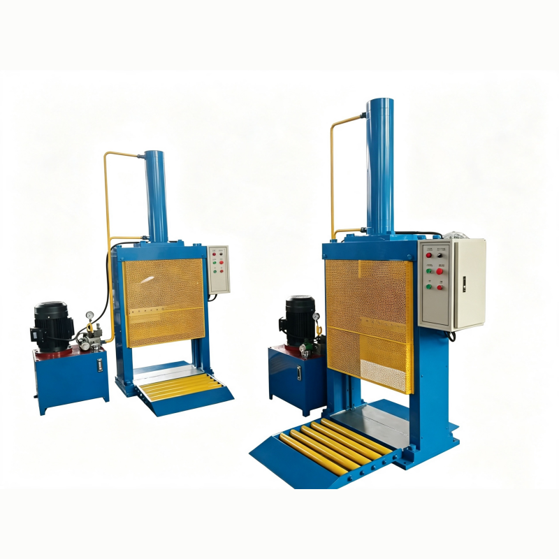 Rubber hydraulic single-blade rubber cutting machine