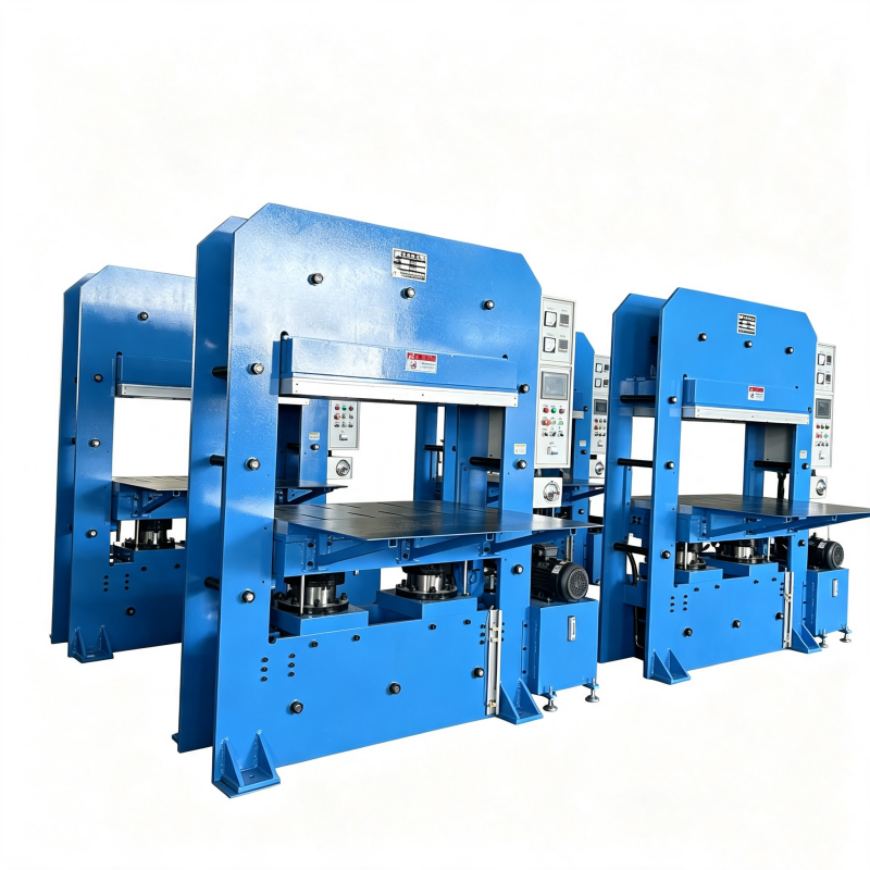 100-ton 1300x600 frame-type vulcanizing machine